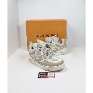 Size 7LV/8US - Louis Vuitton Skate Beige Trainers🥯 RETAIL $1.3K!